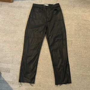 Abercrombie curve love ankle straight ultra high rise pant